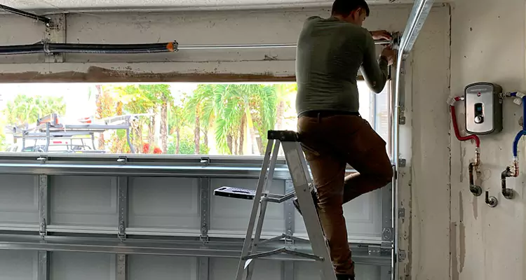 Garage Door Tension Spring Replacement in Tampa, FL