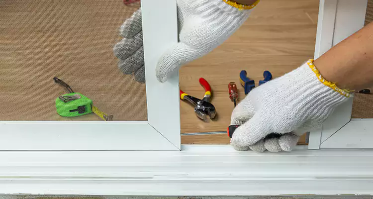 Sliding Glass Door Off Rails Repair in Tampa, FL